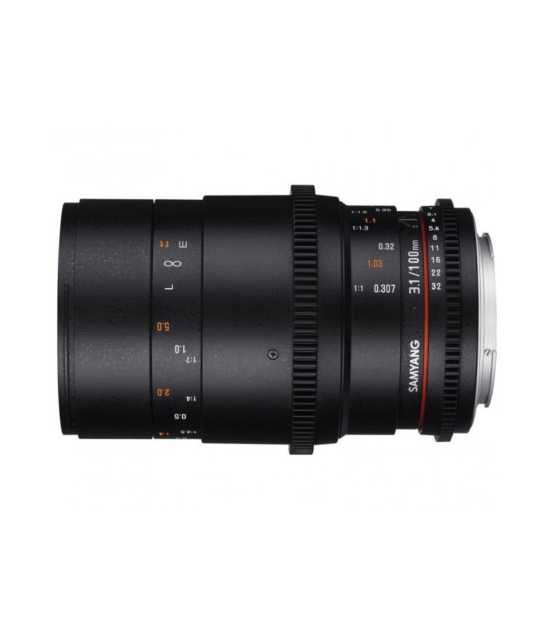 Samyang 100mm T3.1 VDSLR Macro Fuji X